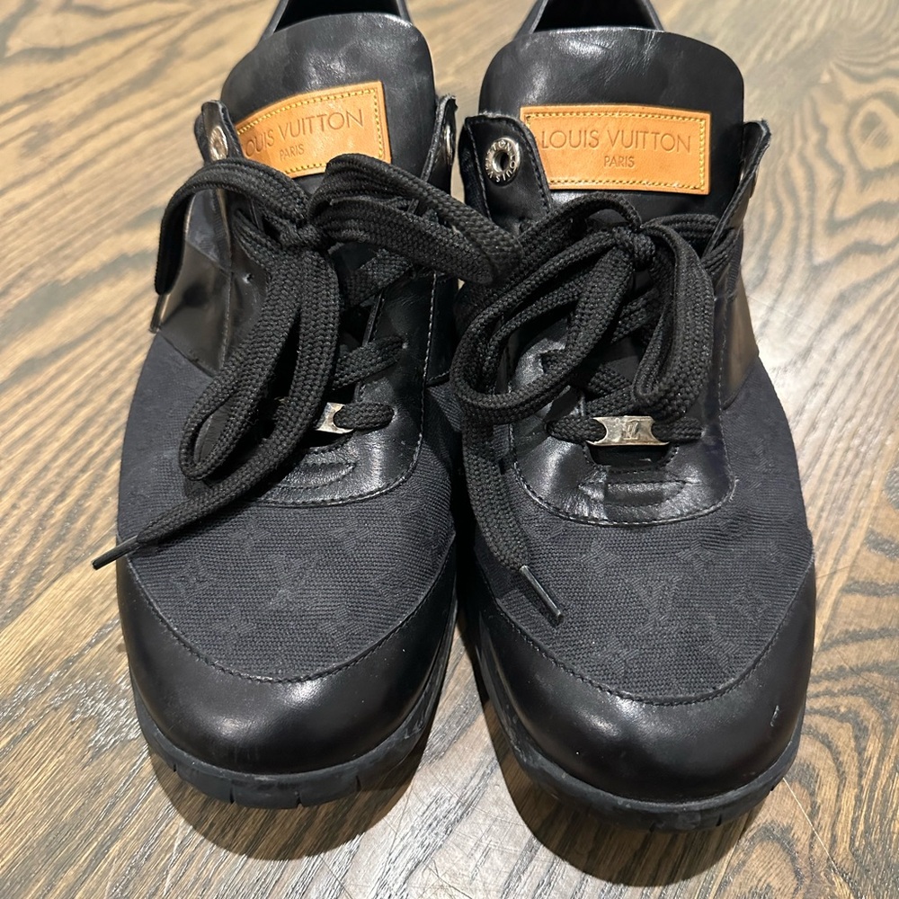 Louis Vuitton Black and Brown Sneakers